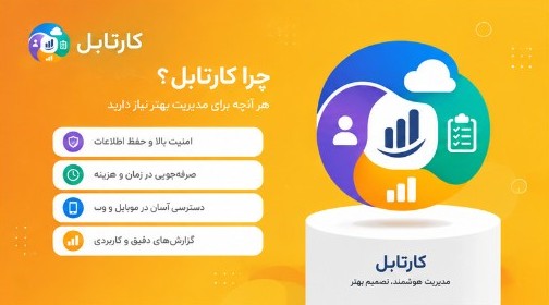 امنیت، صرفه‌جویی زمان و دسترسی موبایل و وب با کارتابل